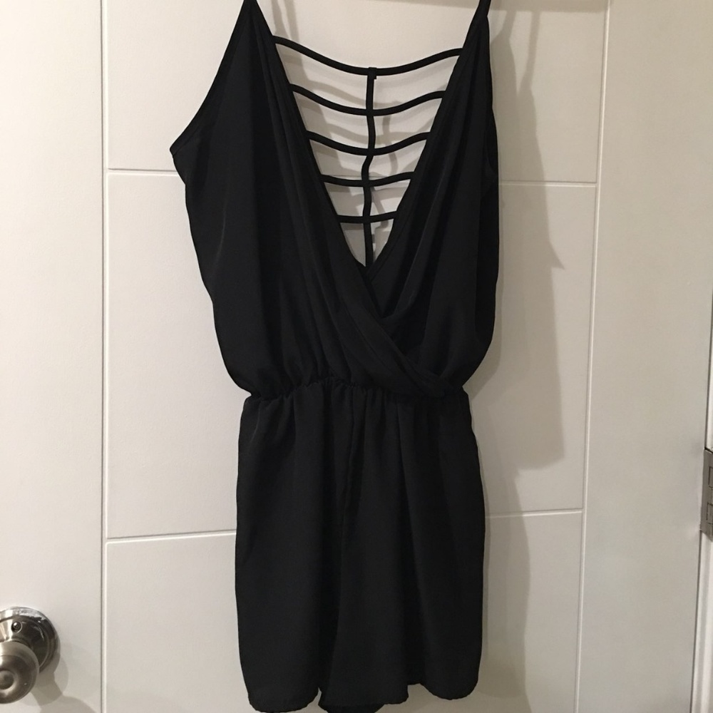 Forever 21 black romper